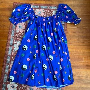 Dressed in Lala fun dress!!!